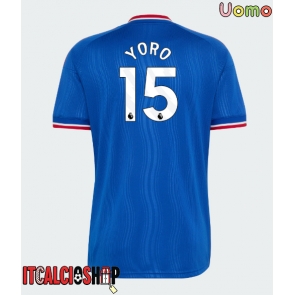 Manchester United Leny Yoro #15 Seconda Maglia 2026-27 Manica Corta Manchester United Leny Yoro #15 Seconda Maglia 2026-27 Manica Corta